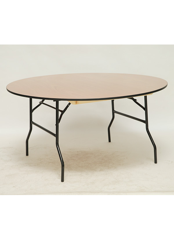 PVC Edge Round Folding Table