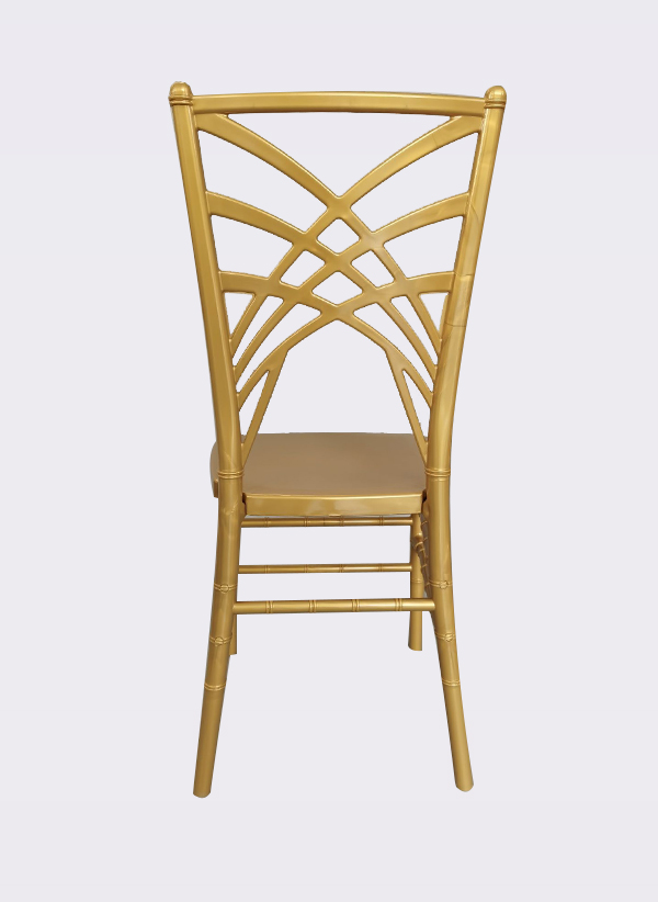 Plastic Henry Chair-Gold