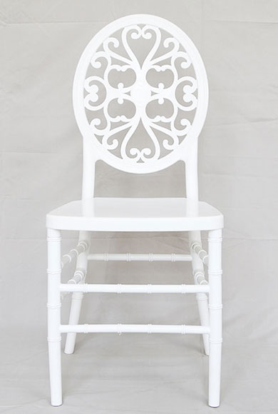 Plastic Cloud Chair Assembled White Color