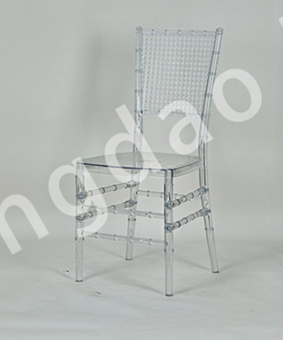 HR-PP8011 Resin Round Cane Wicker Back Chair