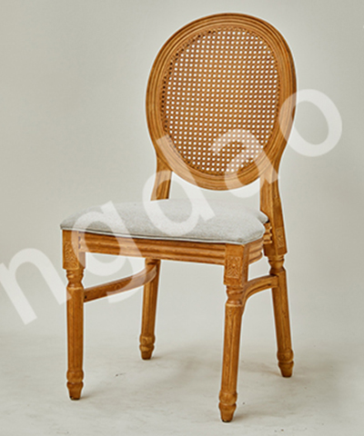 HR-PP9009 PP Wood Grain Louis Chair
