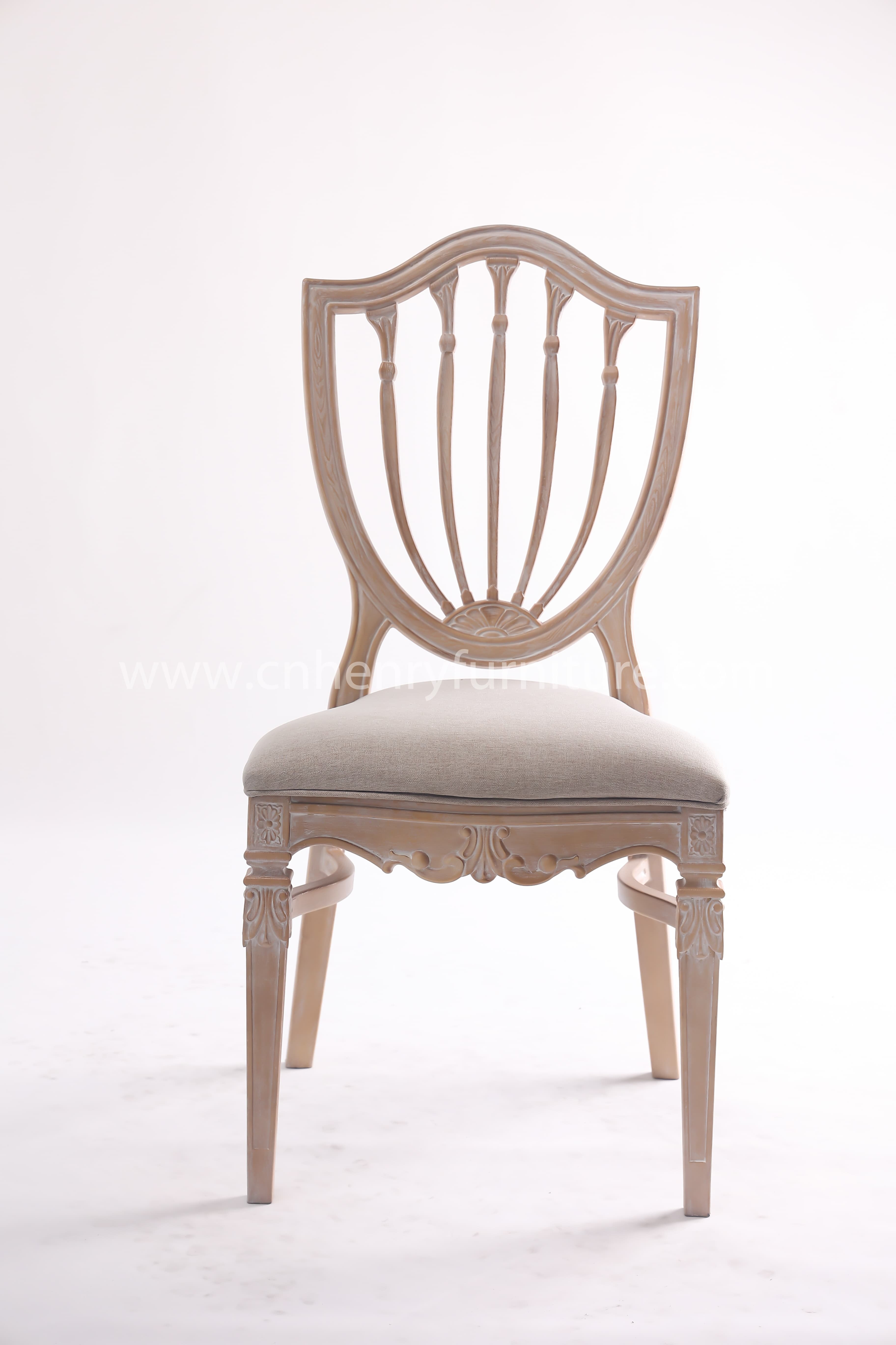 PLASTSIC REGAL CHAIR WOODEN LOOK